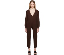 Brown Danube Jumpsuit