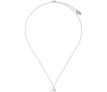 Silver London Orb Pendant Necklace
