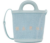 Blue Mini Tropicalia Bucket Bag