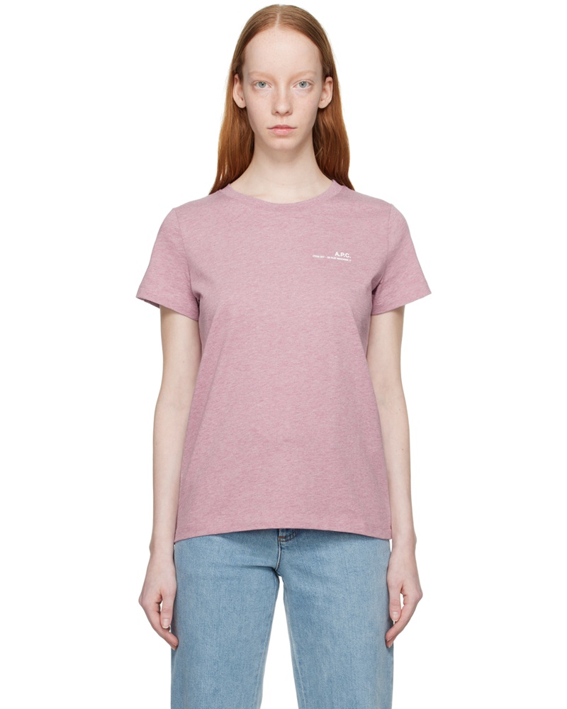 A.P.C. Damen Purple Item T-Shirt