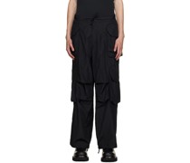 SSENSE Exclusive Black Gocar Cargo Pants