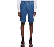 Blue Lightweight Denim Shorts