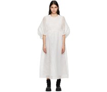 White Karmen Midi Dress