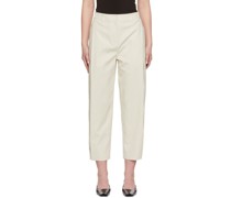 Off-White Snap Garconne Trousers