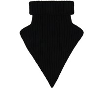 Black Grunge Neck Warmer
