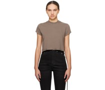 Gray Cropped T-Shirt