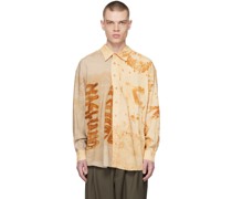 Beige Rusty Twisted Shirt