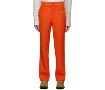 Orange Layered Trousers
