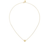 Gold #5871 Mini Heart Necklace