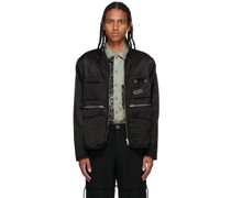 Black 'They Call Us Monsters' Jacket