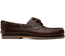 Brown Classic Two-Eye Boat Shoes