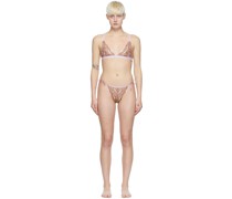 SSENSE Exclusive Brown Bra Set
