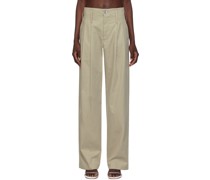 Khaki Abdou Trousers
