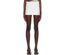 White Palma Miniskirt