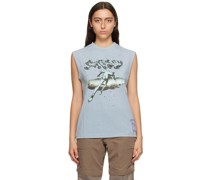 SSENSE Exclusive Blue MothTech Tank Top