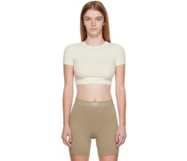 Off-White Cropped T-Shirt