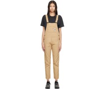Khaki Bib Overalls