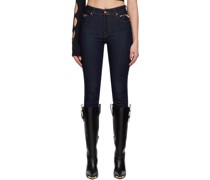 Indigo Patch Jeans