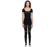 Black 'Father Figure' Minidress
