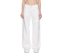 White Oversized Jeans