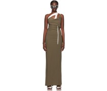 SSENSE Exclusive Taupe Maxi Dress