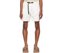 White Safari Shorts