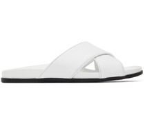 White Leather Chiltern Sandals