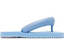 Blue Suki Flip Flops
