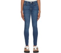 Blue 'Le High Skinny' Jeans