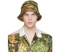 Multicolor 'In The Forest' Bucket Hat