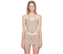 SSENSE Exclusive Taupe Camisole