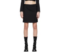 Black Low Waist Skirt