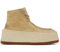 Beige Parapana Ankle Boots