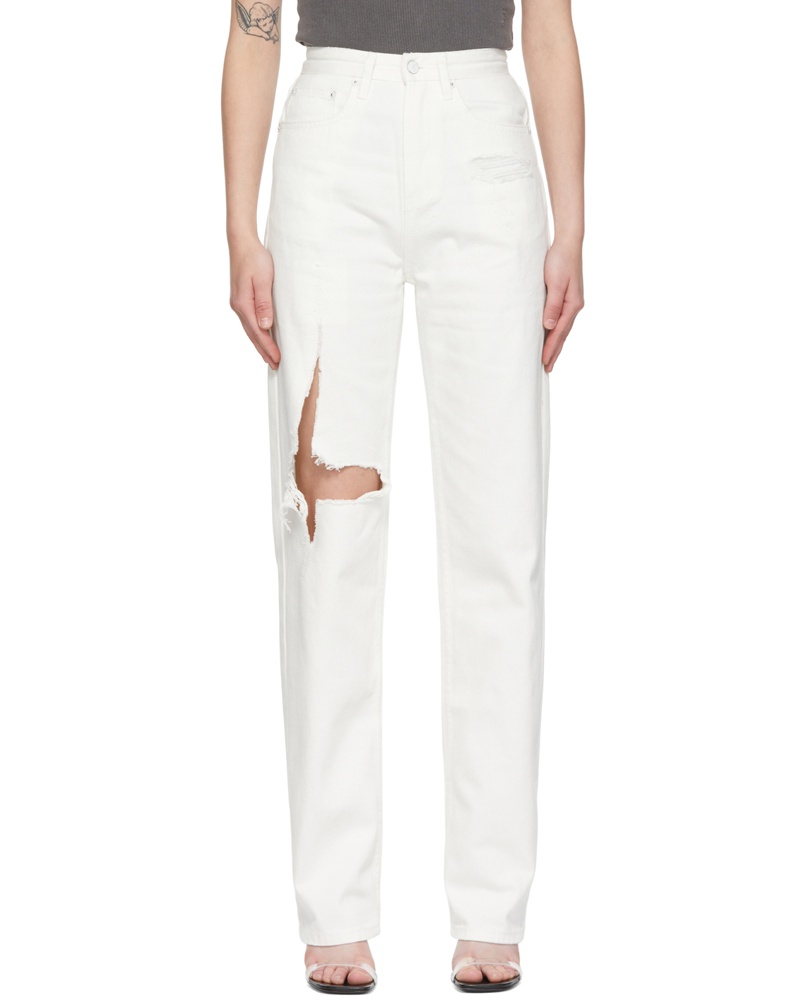 ksubi Damen White Playback Jeans ksubi Damen White Playback Jeans