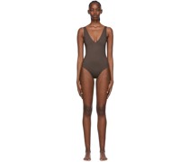Brown Comporta One-Piece Swimsuit
