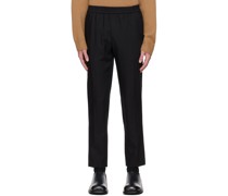 Black Paolo Trousers