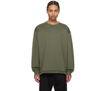 Green Side Zip Sweatshirt
