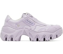 Purple Boccaccio II Apple Leather Sneakers