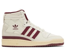 Off-White & Burgundy Forum 84 Sneakers