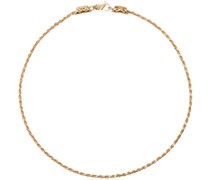 Gold Essential Rope Chain Necklace