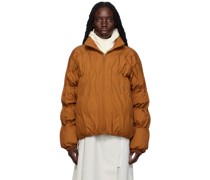 SSENSE Exclusive Brown 4.0+ Right Down Jacket