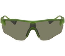 Green Junya Racer Sunglasses