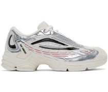 Silver & Off-White Ultrasceptre Sneakers