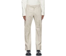 Poly Split Trousers