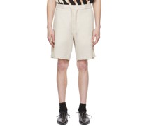 Off-White Wool Shorts