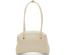 Beige Circle Brot Bag