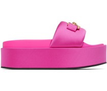 Pink Medusa Biggie Platform Sandals