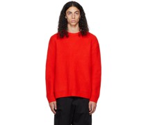 Red Diagonal Sweater