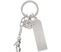 Silver #A13 Keychain