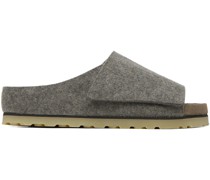 Gray Birkenstock Edition Los Feliz Felt Sandals